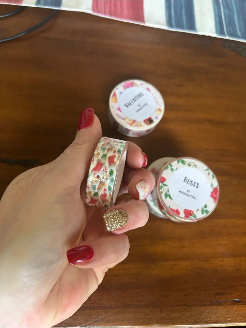 Piscoletters Washi tape new bundle 4 items